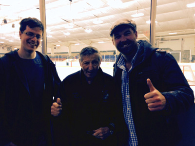 Sudbury Special Olympics, Sudbury Personal Injury Lawyers Orendorff & Associates' John Michael Bray and James Ross with Walter Gretzky